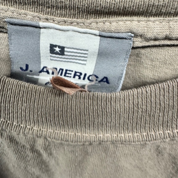 Vintage Y2K J America Turkey Embroidered tshirt sz M - Picture 2 of 4